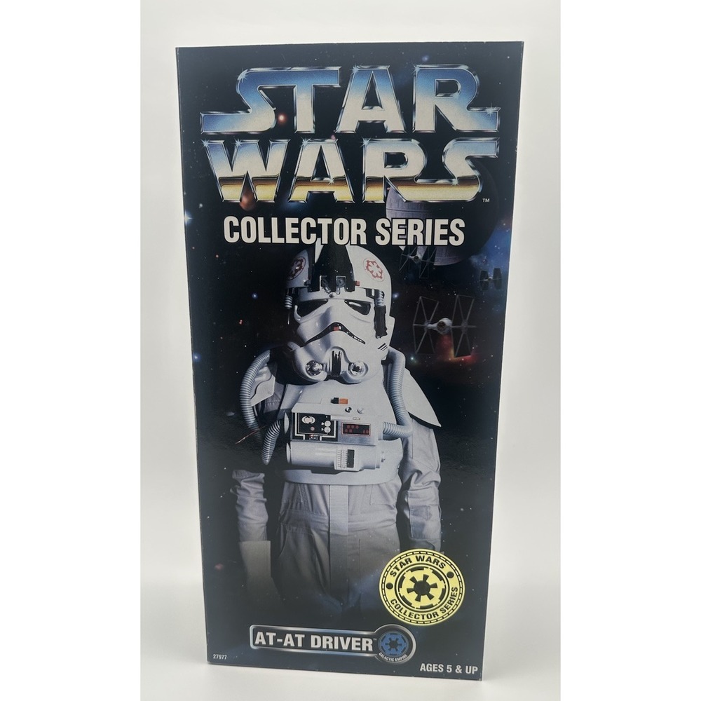 1997 KENNER STAR WARS COLLECTOR SERIES AT-AT DRIVER 12" ACTION FIGURE SEALED